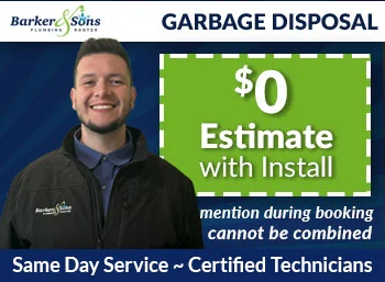 silverado Garbage Disposal Repair & Install Barker & Sons Plumbing & Rooter