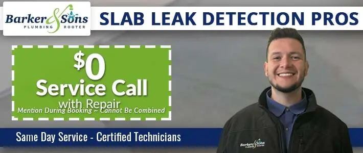 silverado Slab Leak Barker & Sons Plumbing & Rooter